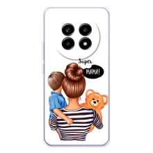 Чехол с печатью для Realme 13 Pro - (Мама с ребенком) (AlphaPrint) (Мама с сыном)