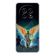 Чехлы с картинкой ЗСУ для Realme 13 Pro (AlphaPrint) (Солдат ЗСУ)