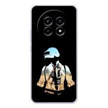 Силиконовый чехол с картинкой "Герой Pubg" на Realme 13 Pro – Пубг мен