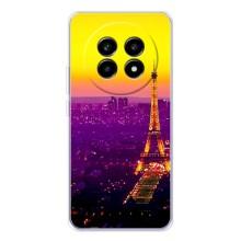 Чехол с Эйфелевой башней на Realme 13 Pro – Яркая башня
