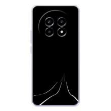 Чехол с картинками на черном фоне для Realme 13 Pro – Дорога