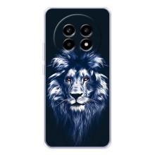Чехол с картинкой на Realme 13 Pro – Лев - синий