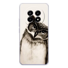 Чехол с птицами на Realme 13 Pro (VPrint) (Сова)