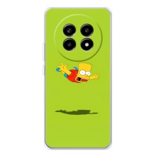 Чехол с Симпсонами для Realme 13 Pro (VPrint) (Барт Симпсон)