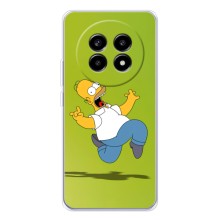 Чехол с Симпсонами для Realme 13 Pro (VPrint) (Гомер Симпсон)