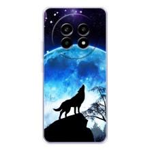 Чехол с Волком на Realme 13 Pro – Воет на луну