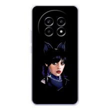 Чехлы Венсдей на Realme 13 Pro Уэнсдей (AlphaPrint) (серьезная Уэнздей)