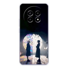Чехлы Венсдей на Realme 13 Pro Уэнсдей (AlphaPrint) (Уэнздей и Инид)
