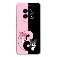 Чехол с кроликом Куроми на Realme 13 Pro (Куроми Инь Янь)