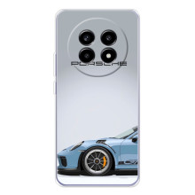 Чохол з авто Порше для Realme 13 Pro – Блакитний Порше