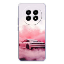 Чохол з авто Порше для Realme 13 Pro – Рожевий Порше