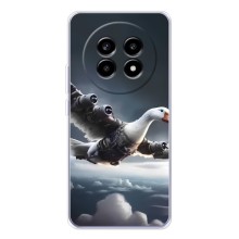 Чехол с мемом Тралалело тралала на Realme 13 Pro (Бомбардини гусини)