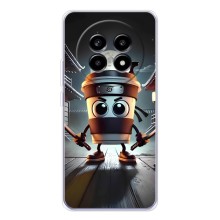 Чехол с мемом Тралалело тралала на Realme 13 Pro (Капучино асасино)