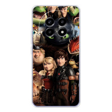 Чехол как приручить дракона на Realme 13 Pro – Персонажи дракона