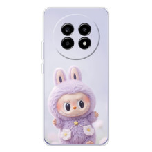 Чохол з принтом Лабубу для Realme 13 Pro – Фіолетовий Лабубу