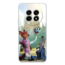 Чехол Зоотрополіс на Realme 13 Pro – Ник Джуди и змея