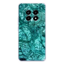 Мраморный чехол на Realme 13 Pro (VPrint) (Зеленый мрамор)
