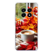 Чехол с уникальным дизайном «Осень с кофе» для Realme 13 Pro