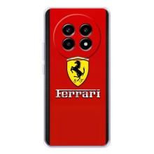 Силиконовый бампер с картинкой машины на Realme 13 Pro – Ferrari Logo