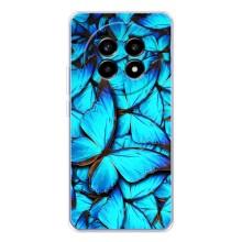 Силиконовый бампер с картинкой животных для Realme 13 Pro (Крылья бабочек)