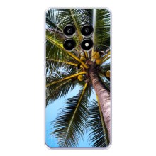 Силиконовый чехол с КАРТИНКАМИ лето для Realme 13 Pro (AlphaPrint) (Пальма)