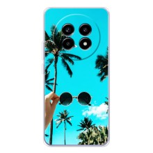 Силиконовый чехол с КАРТИНКАМИ лето для Realme 13 Pro (AlphaPrint) (Взгляд лето)
