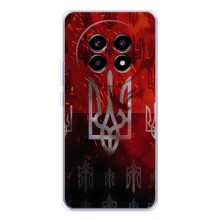 Украинские Чехлы для Realme 13 Pro с картинкой УПА (AlphaPrint) (ГЕРБ УПА)