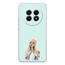Силіконовый Чохол на Realme 13 Pro з картинкой Модных девушек – В шапці