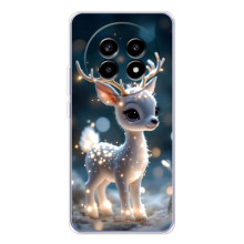 Яркий чехол для Realme 13 Pro с Зимними Оленятами – Блистающий оленёнок