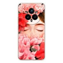 Чехлы (ART) Цветы на Realme 14 Pro 5G (VPrint) (Очі в квітах)