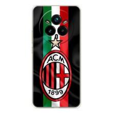 Чехлы для Realme 14 Pro 5G (VPrint) - Футбольные клубы (ФК Милан)