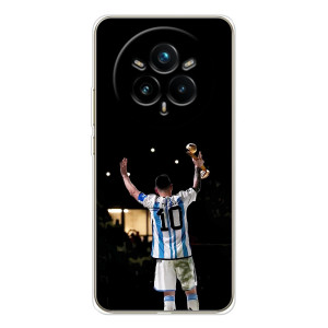 Чохли Лео Мессі Аргентина для Realme 14 Pro 5G – Лео Чемпіон