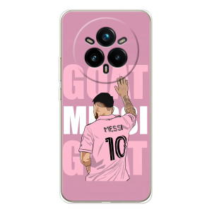 Чехлы Лео Месси в Майами на Realme 14 Pro 5G (GOAT MESSI)