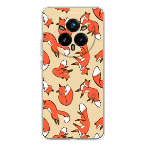 Чехлы с картинкой Лисички для Realme 14 Pro 5G (VPrint)