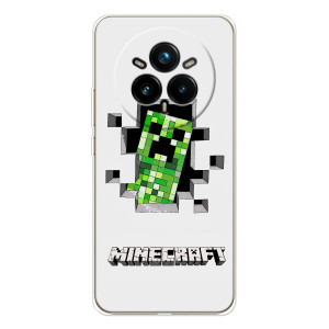 Чехол Майнкрафт на Realme 14 Pro 5G (AlphaPrint) Minecraft