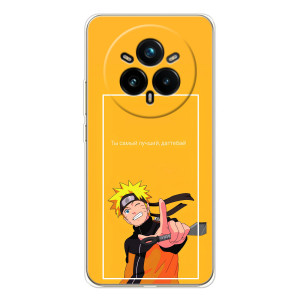 Чехлы с принтом Наруто на Realme 14 Pro 5G (Даттебаё)