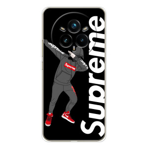 Чехол для Realme 14 Pro 5G с картинкой Supreme (AlphaPrint)
