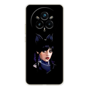 Чехлы Венсдей на Realme 14 Pro 5G Уэнсдей (AlphaPrint)