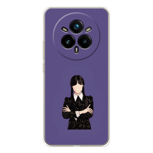 Чехлы Венсдей на Realme 14 Pro 5G Уэнсдей (AlphaPrint)