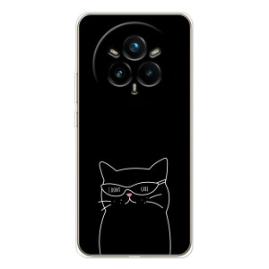 Чехол с рисунком кот на Realme 14 Pro 5G