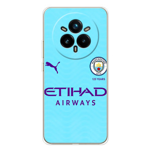 Силіконові Чохли з принтом Футбол на Realme 14 Pro 5G – Man City