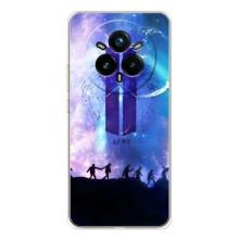 Чехлы BTS для Realme 14 Pro Plus (AlphaPrint) (Army BTS)