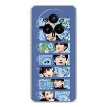 Чехлы BTS для Realme 14 Pro Plus (AlphaPrint) (Bangtan)