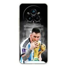 Чехлы для Realme 14 Pro Plus (Leo чемпион) (AlphaPrint) (Месси Чемпион)