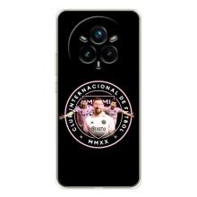 Чехлы для Реалми 14 Про Плюс - Лео Месси Маями (Месси в лого)