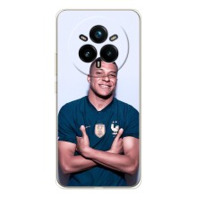 Чехол (TPU) с Футболистом на Realme 14 Pro Plus – Мбаппешичка
