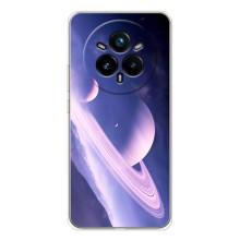Чехлы КОСМОС для Realme 14 Pro Plus – Планета в космосе