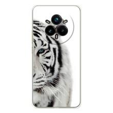 Чехлы с картинками животных Realme 14 Pro Plus (Белый Тигр)
