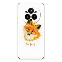 Чехлы с картинкой Лисички для Realme 14 Pro Plus (VPrint)