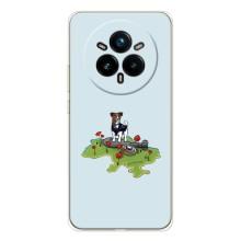 Чехлы с картинкой собаки Патрон для Realme 14 Pro Plus (AlphaPrint)